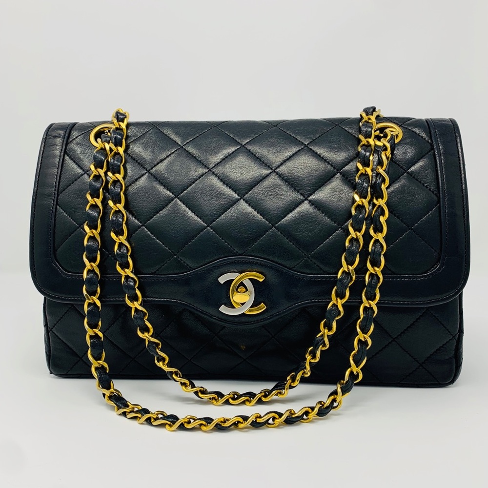 Rare Chanel Paris Limited Edition Double Flap Bag